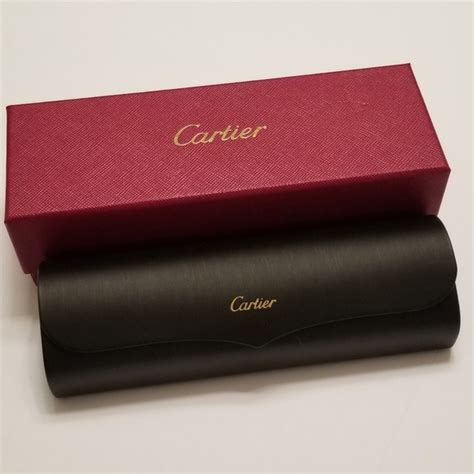 cartier glasses case|authentic cartier glasses for sale.